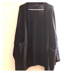 Zara Navy Cardigan